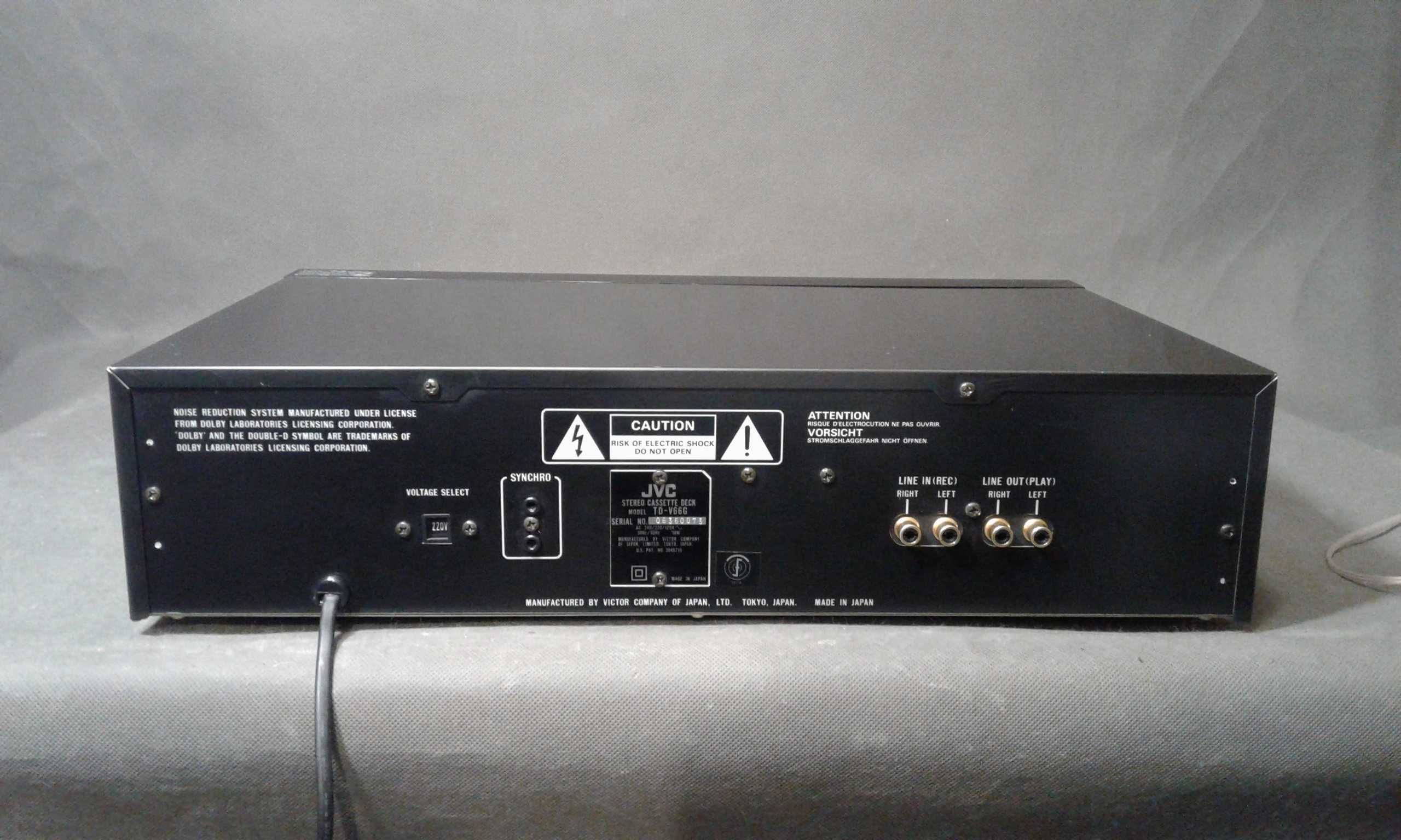 JVC TD-V66,magnetofon kasetowy