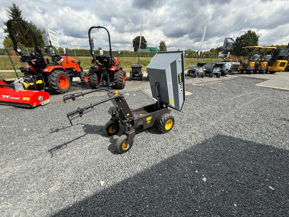 Wozidło elektryczne Taczka wysyp elektryczny 100% elektryk 1000W 500kg