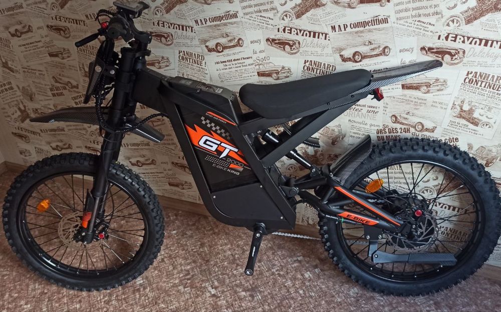 Електричний позашляховий фетбайк OUXI GT-2000