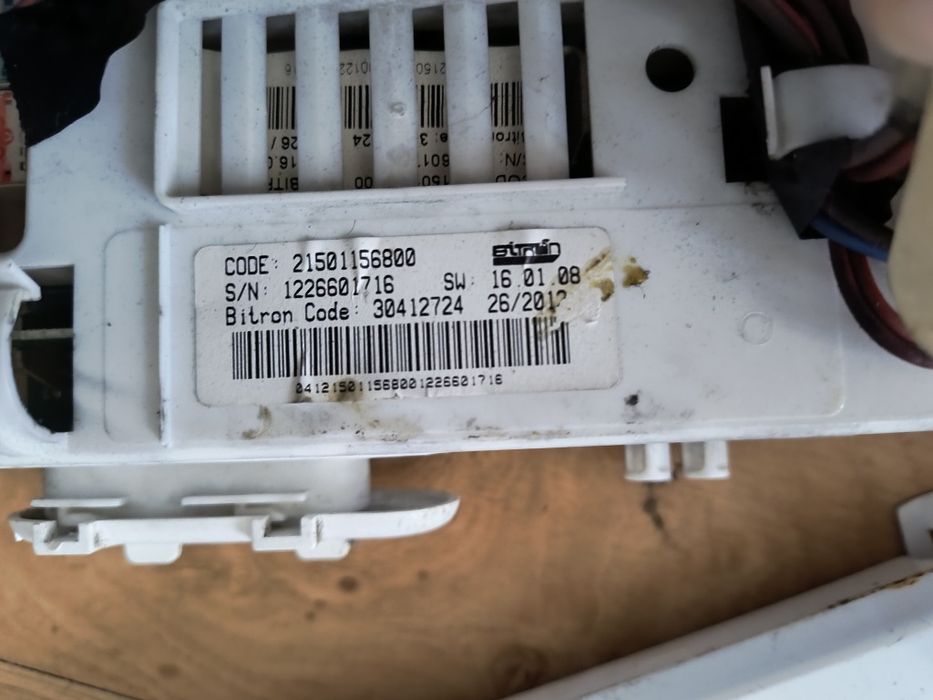 Programator, części pralka Indesit IWE61251