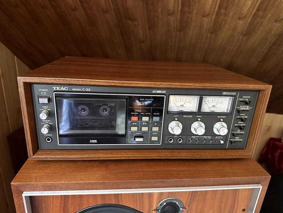 Teac C 3X Zabytek Vintage