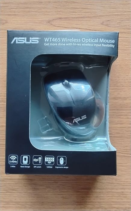Bezprzewodowa optyczna myszka komputerowa ASUS WT465