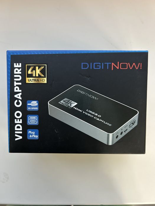 Зовнішня карта відеозахоплення 4К HDMI-USB 3.0