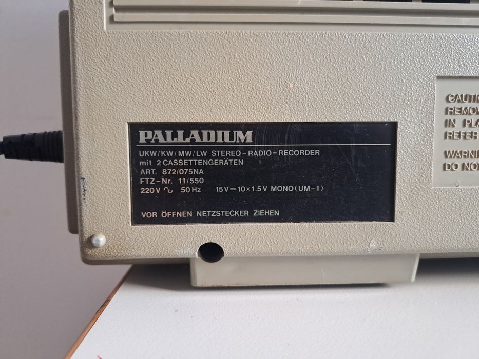 Бумбокс Palladium  super saund магнітофон