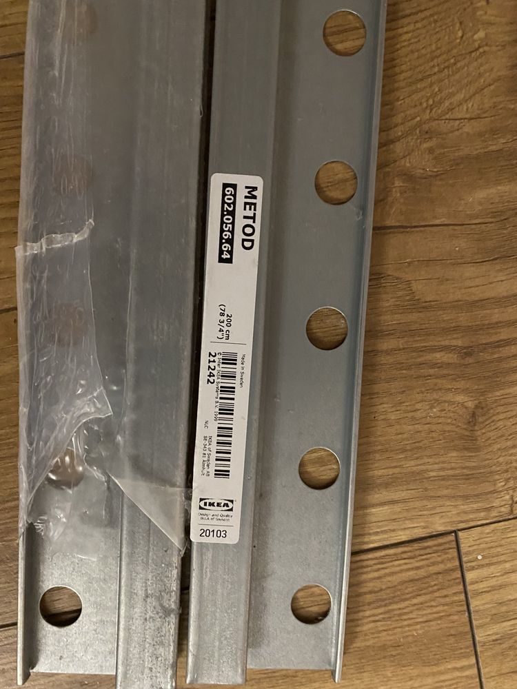 Szyna do zawieszenia szafek Ikea 2 metry