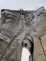 SHIMA GIRO 2.0 MEN jeansy spodnie motocyklowe KHAKI zielony