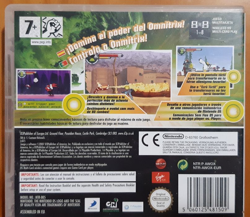 Nintendo DS Ben 10 Protector of Earth