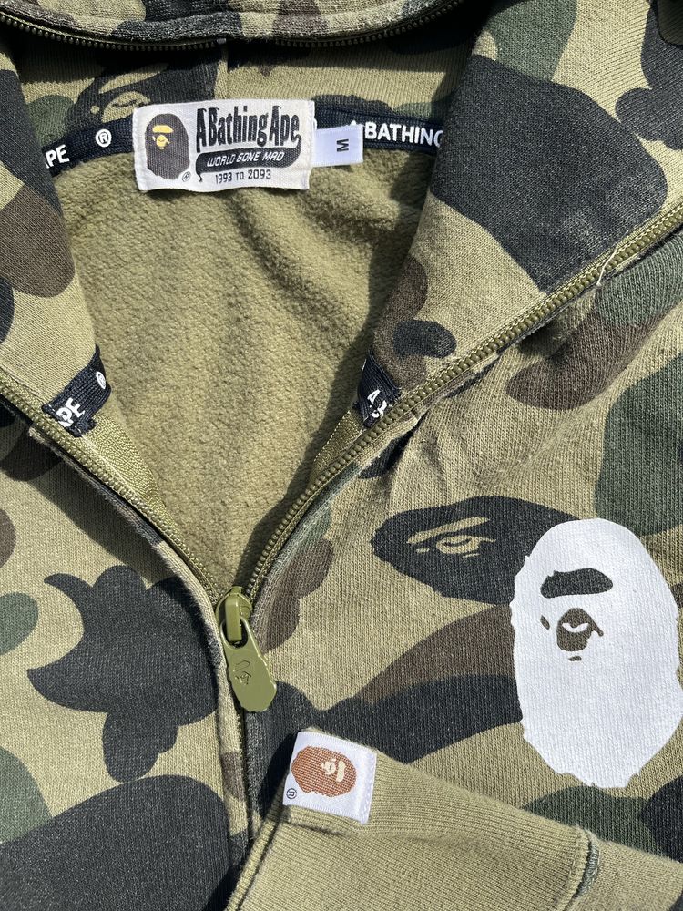 ОРИГІНАЛ! Zip hoodie BAPE (M)