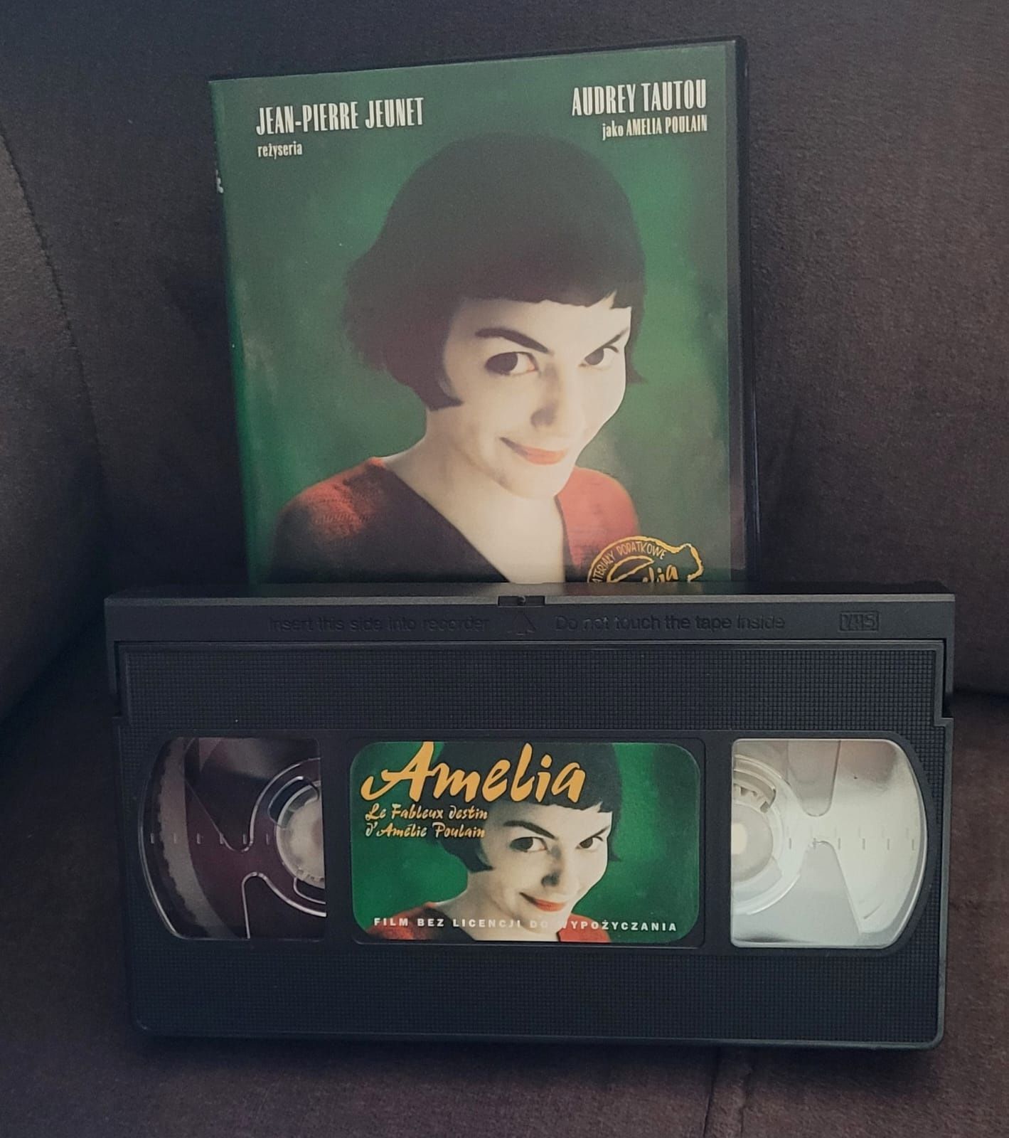 Kaseta VHS "Amelia" - Romantyczny klasyk na taśmie