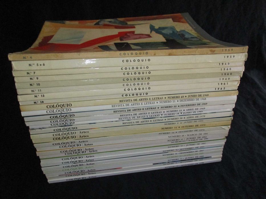 Livro Revista Colóquio Artes e Letras nº 5 e 6 Novembro de 1959