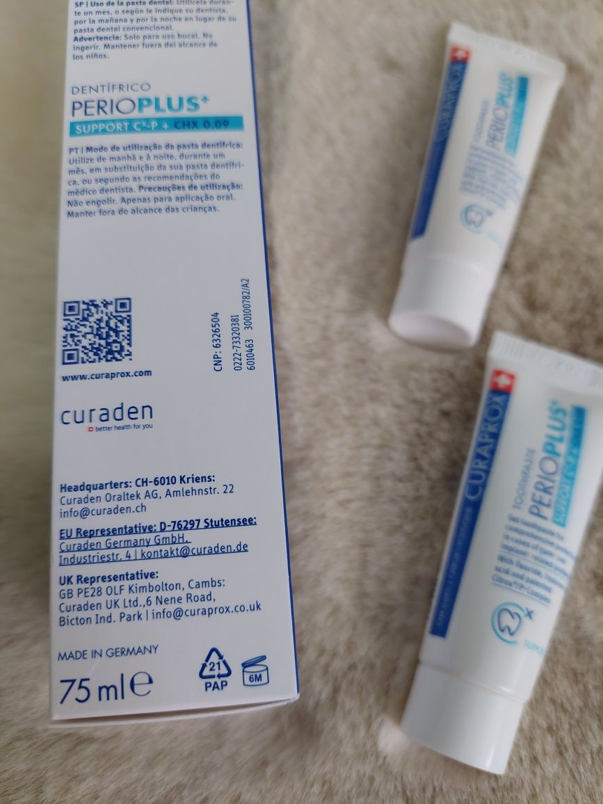 Curaprox perio plus, зубні пасти,йоршики