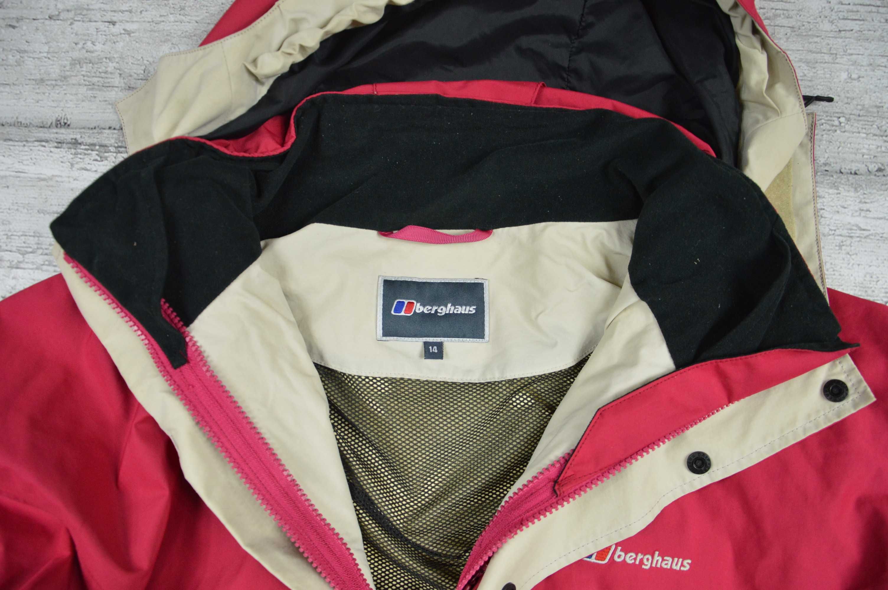 Berghaus gore-tex damska kurtka z kapturem wodoodporna - 14 / XL