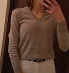 Sweter wełna Uniqlo