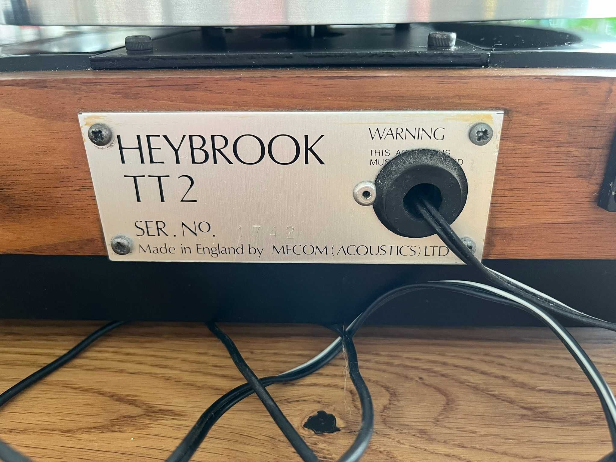Gramofon Heybrook TT2, Dynavector  DV10x5, napęd Origin Live