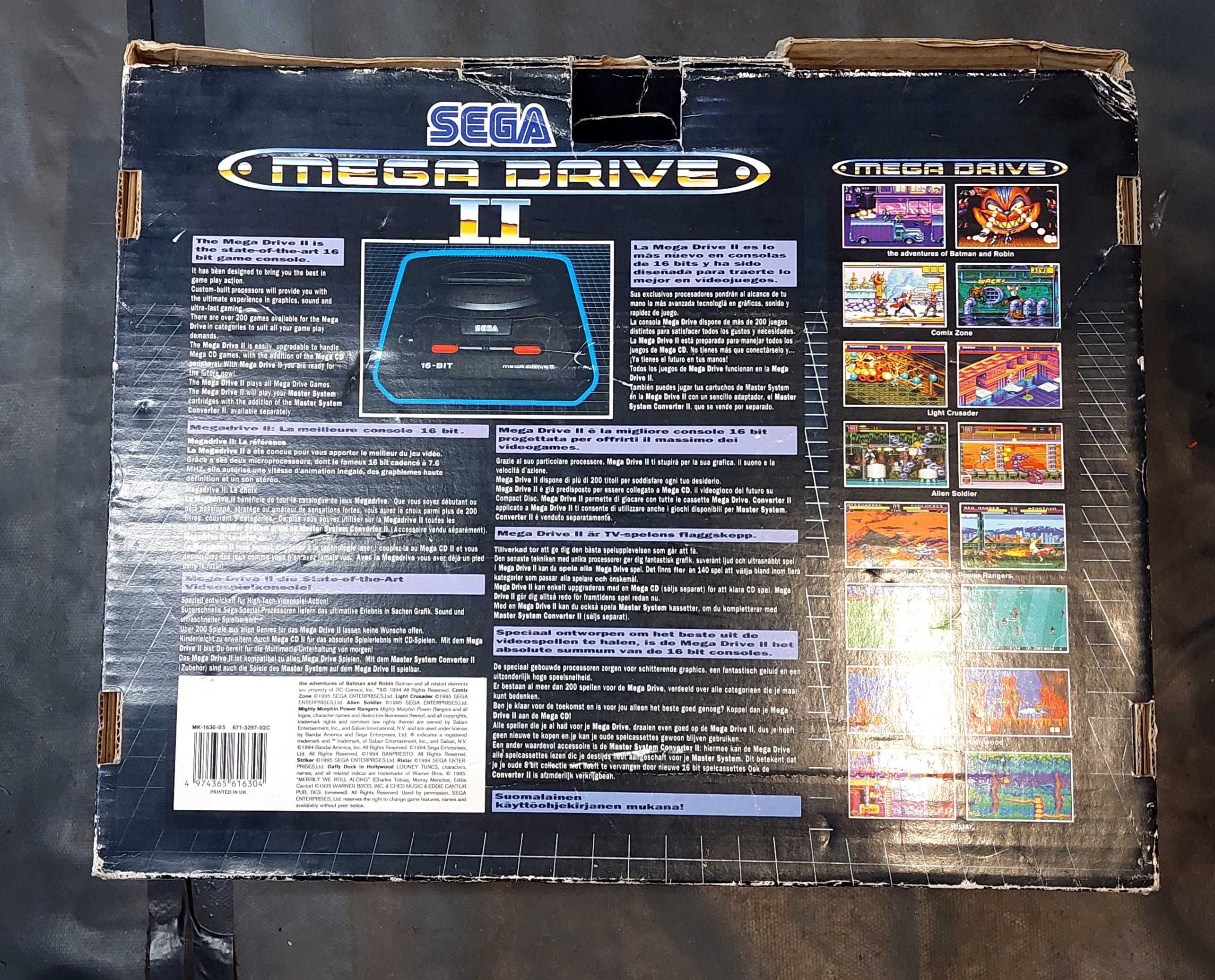 Consola sega mega drive
