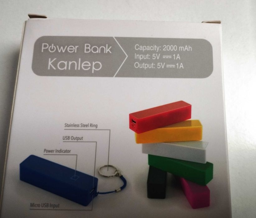 Power bank 2000mah, nova