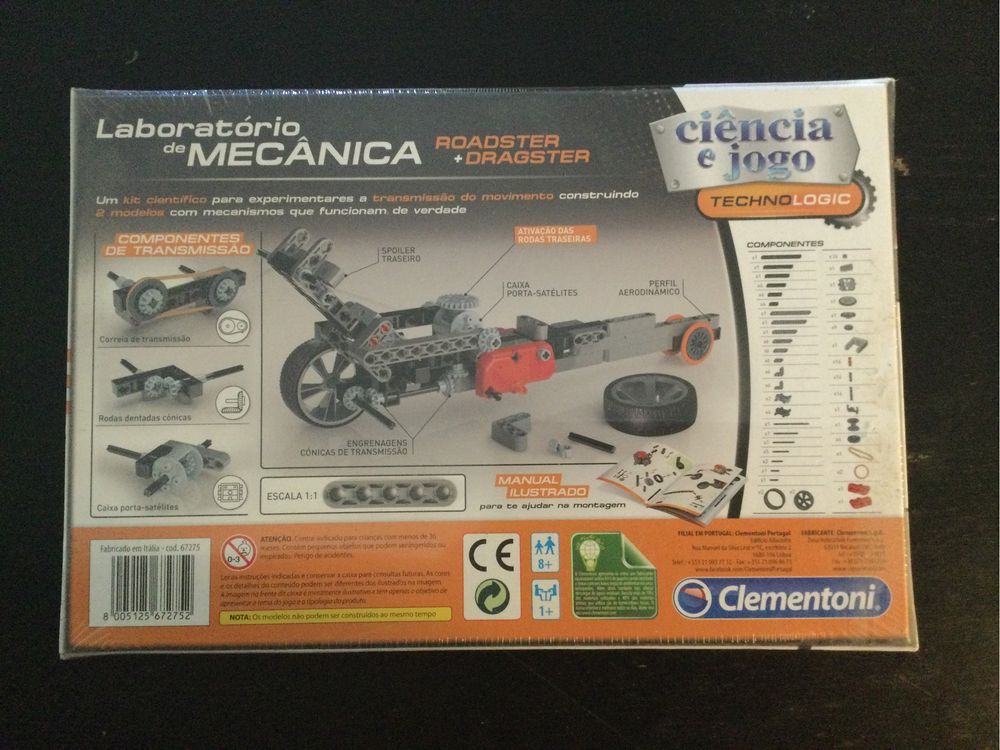 Pack 2-Mecânica Roadster+Dragster Buggy+Moto 4 (ambos selados)