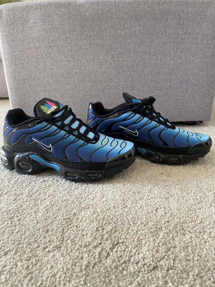 Nike Tn black university blue