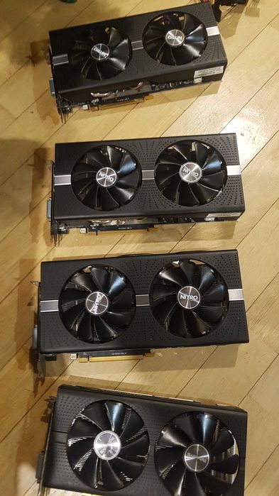 Відеокарти Rx 580 Nitro 4 gb