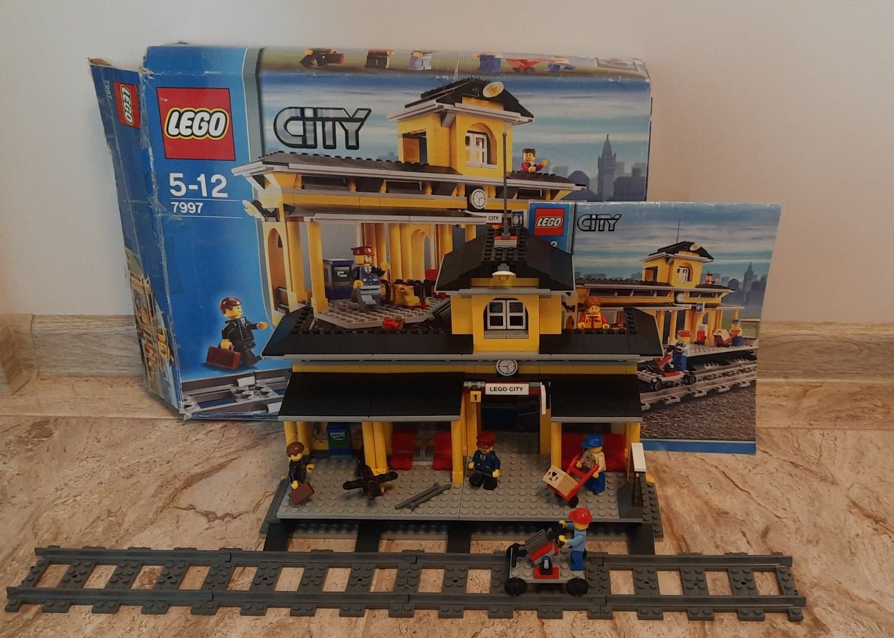 Komplet zestawów Lego City - Pociągi