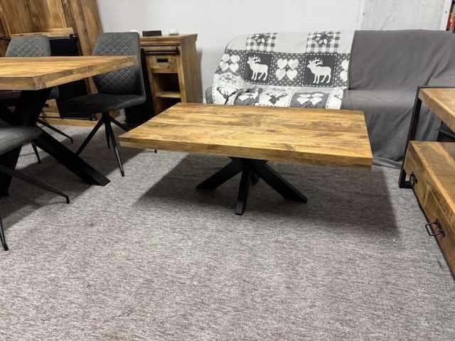 Wyjątkowy stolik kawowy do salonu altanki  styl LOFT Nowy F-Vat