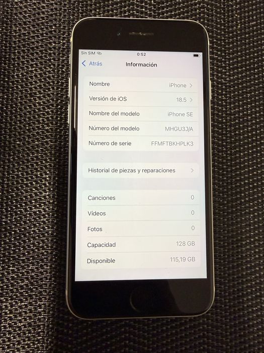Vendo iphone SE 128GB