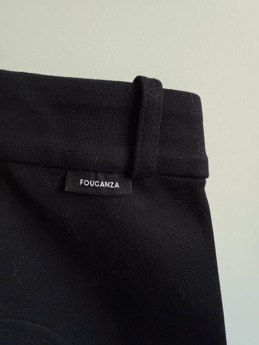 Bryczesy czarne Fouganza XS