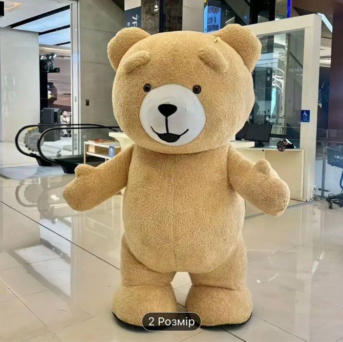 Костюм Мишки теди 200 см 6900грн Новый без аккумулятора !