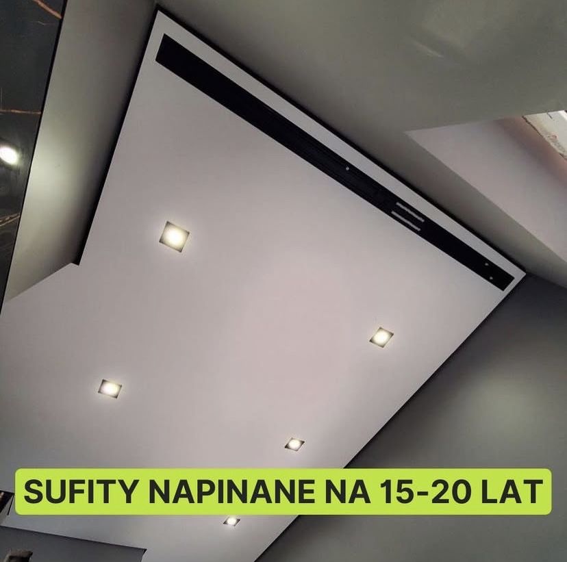 Sufity napinane od 28 zł/m² – do samodzielnego montażu!