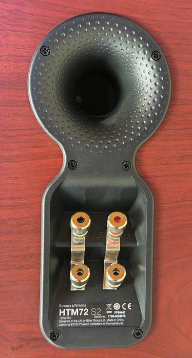 Bowers & Wilkins B&W HTM72 S2 Rosenut – głośnik centralny Hi-Fi