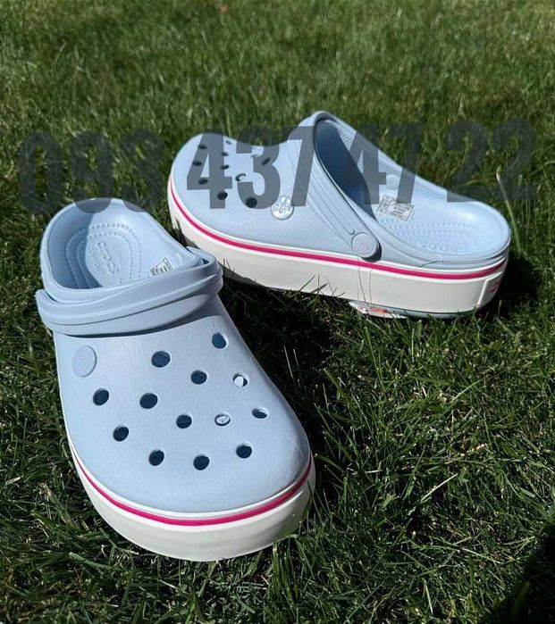 Жіночі Крокси на Платформі Crocband Platform Clog Crocs Crocs Platform
