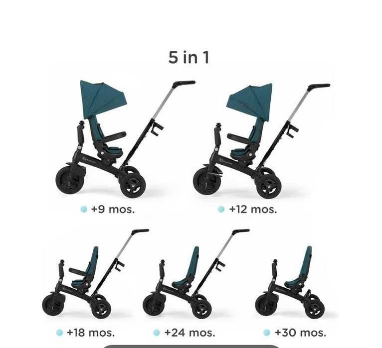 Triciclo KINDERKRAFT ajustável