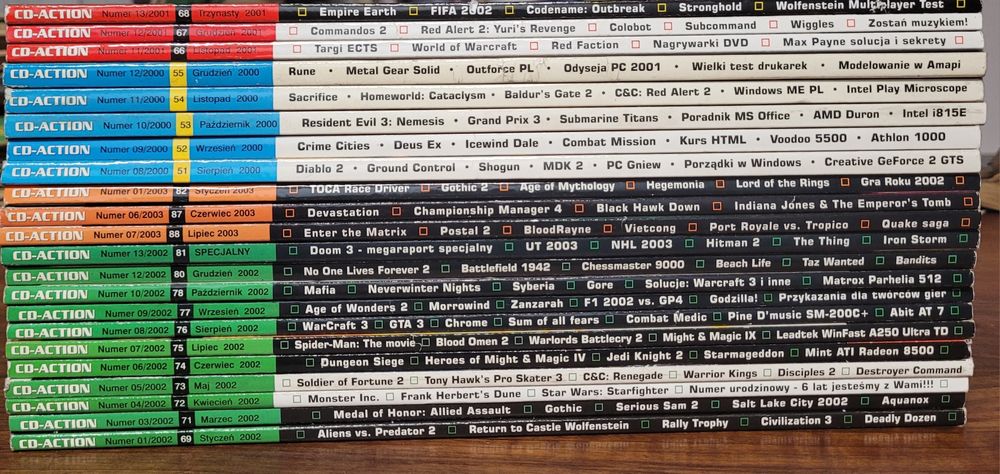 CD-ACTION 22sztuki rok 2000