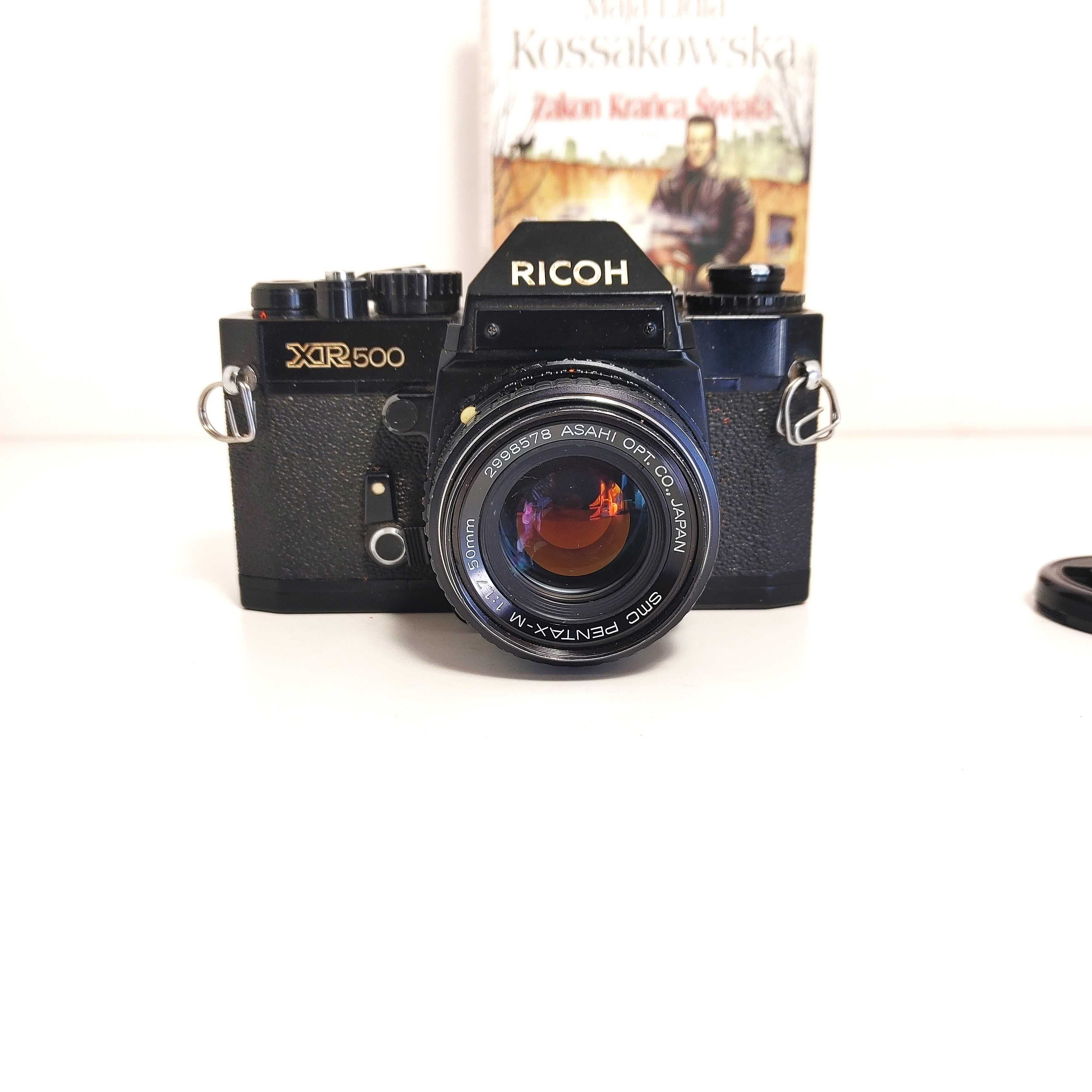 Na dobry początek lustrzanka analogowa RICOH XR-500 / KR-5 z 50mm 1,7