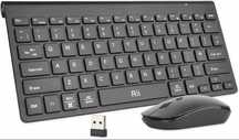 Bezprzewodowy zestaw klawiatura i mysz Rii RK207\RM207 slim 2.4G