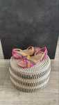 Crocs sandały Huarache Flat Vibrant Violet/Melon W9 39/40