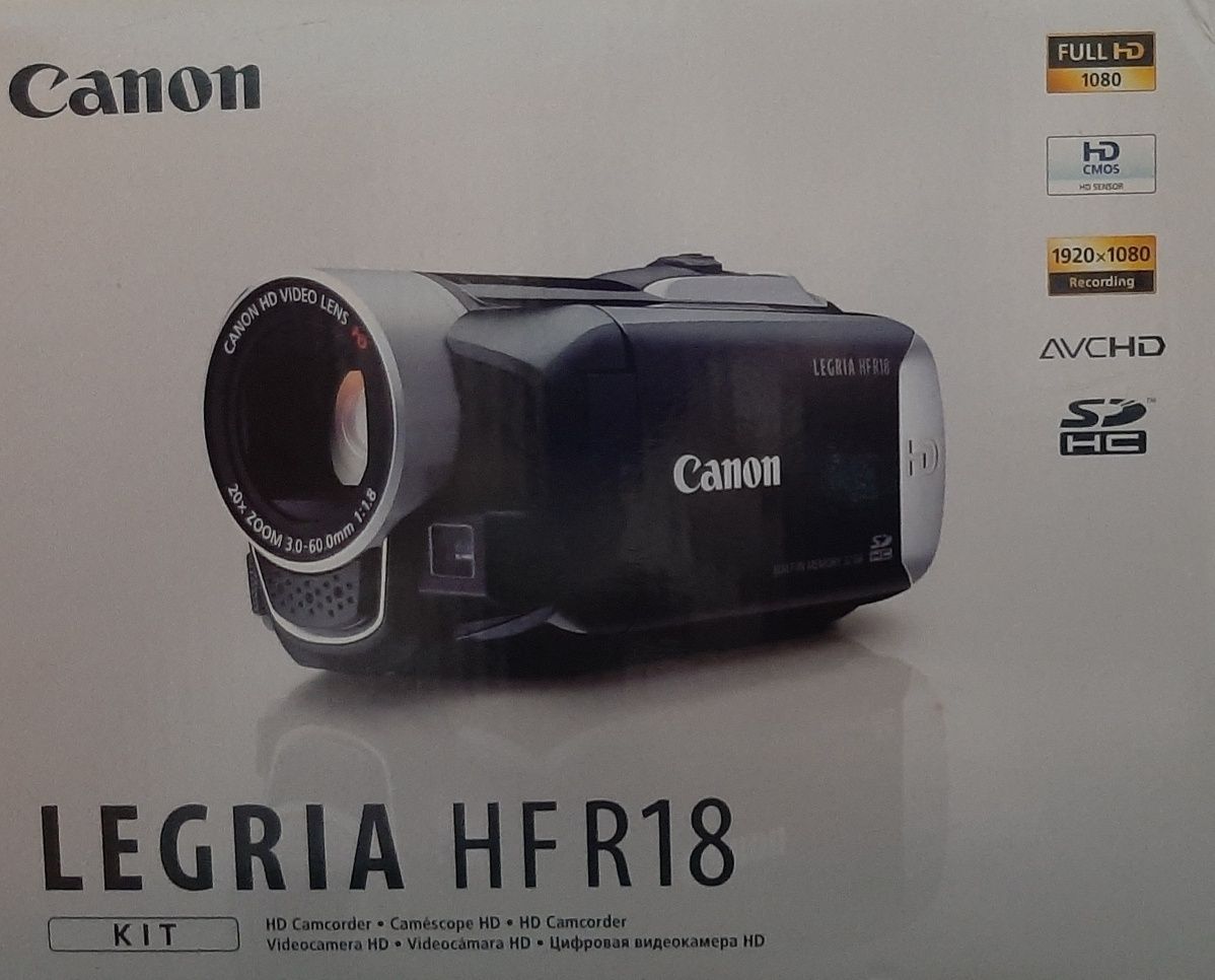 Câmera Canon  HF R18