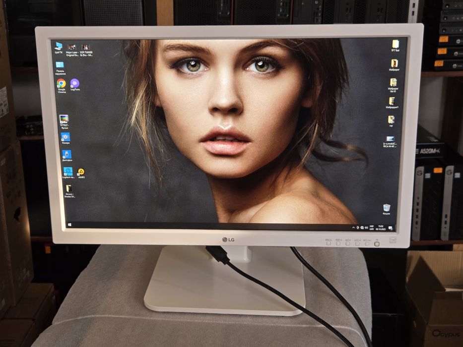 Монітор 23.8” 24MB37PM-B, IPS FullHD Led (1920x1080) VGA/DVI, клас А