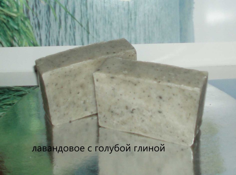 Мило з нуля вишня із червоною глиною ручна робота 100 г