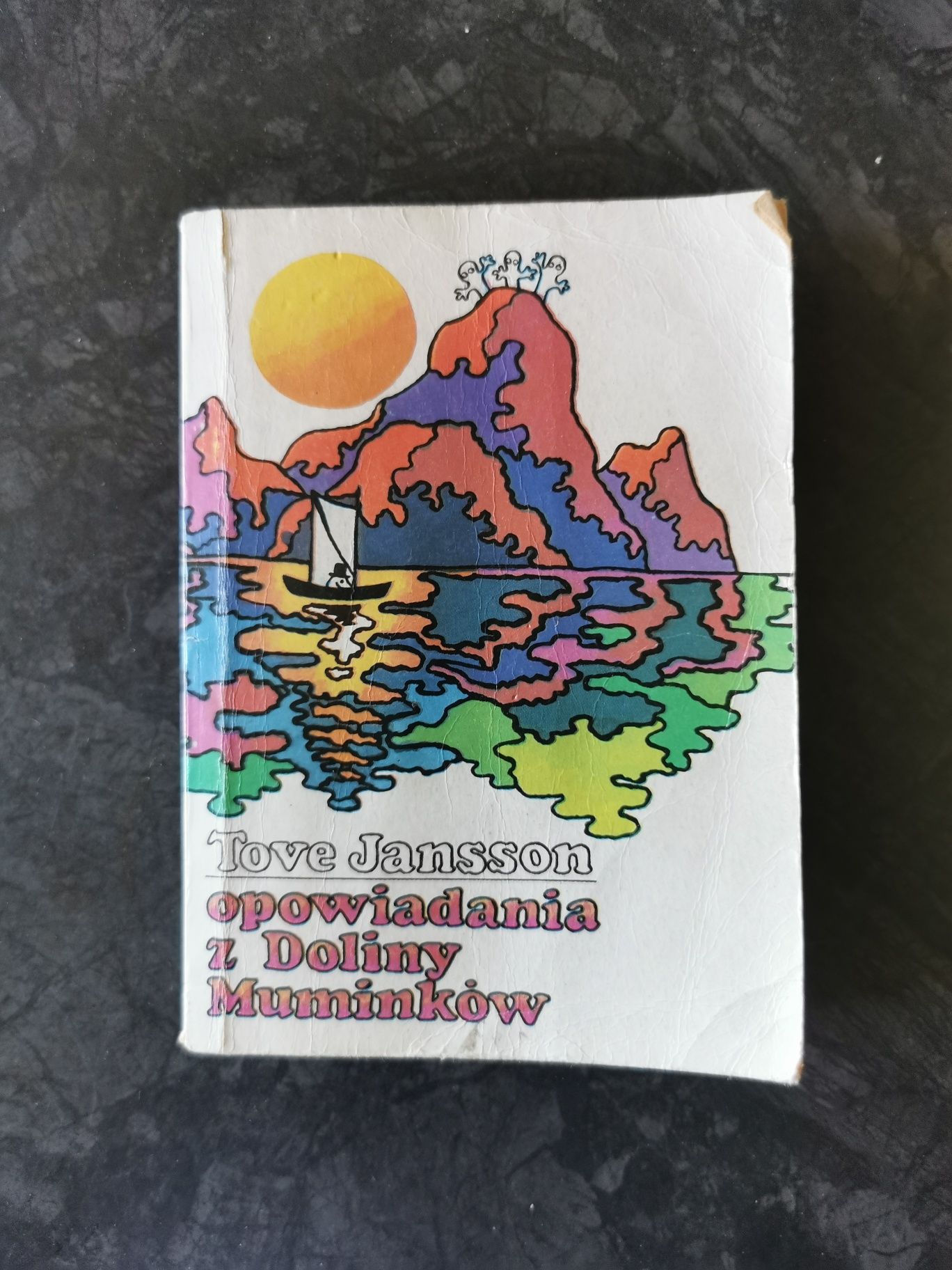 Książka opowiadania z doliny Muminków Muminki 1987