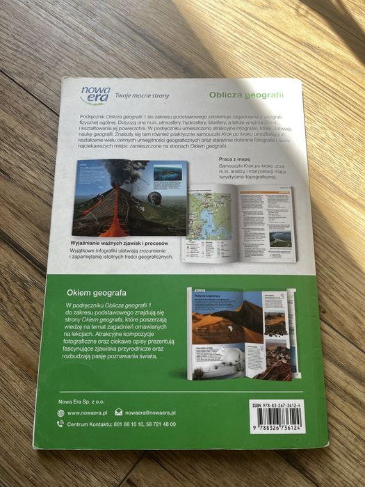 Podręcznik do geografii klasa 1, zakres podstawowy