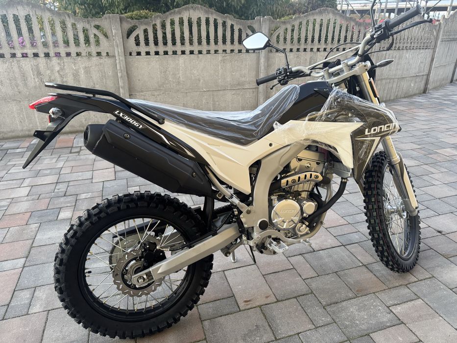 Мотоцикл LONCIN LX300GY SX2 PRO, Доставка.