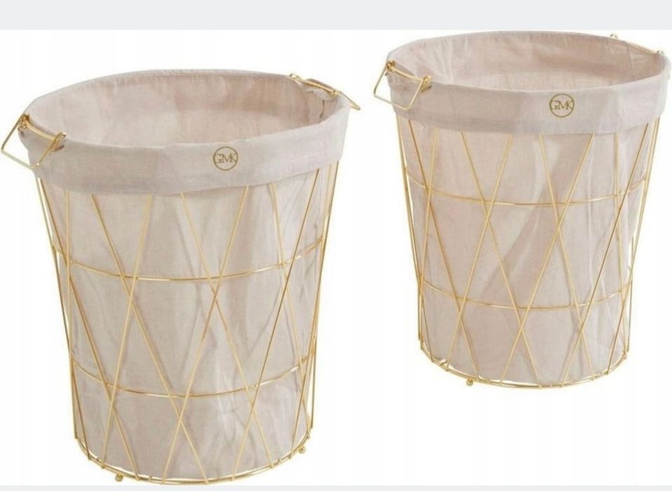 Kosz na pranie,bieliznę 18 litrow, 2 kosze!