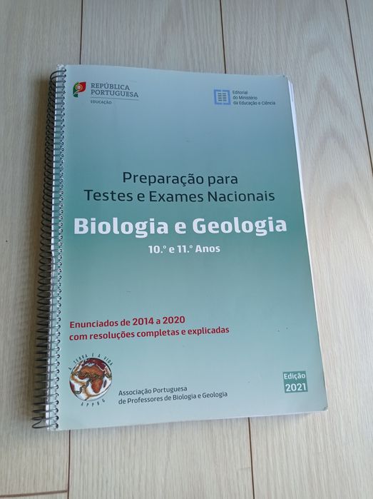 Manual Preparação de testes e exames nacionais Biologia e Geologia