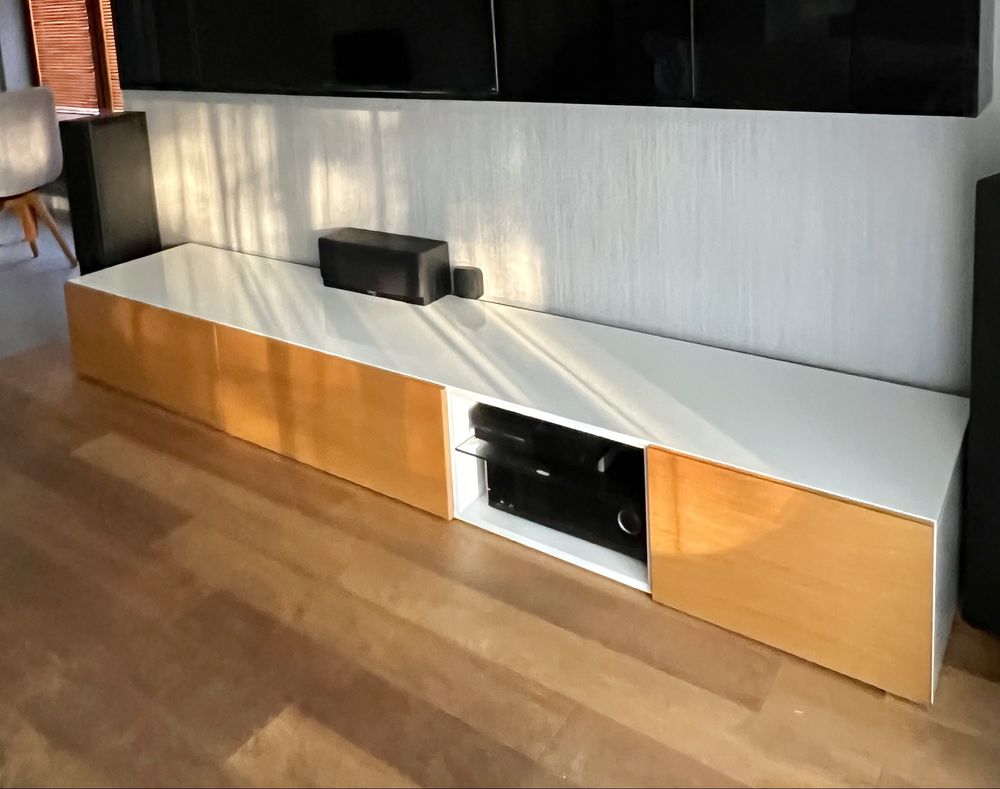 Szafka fornir, mdf malowany 278x