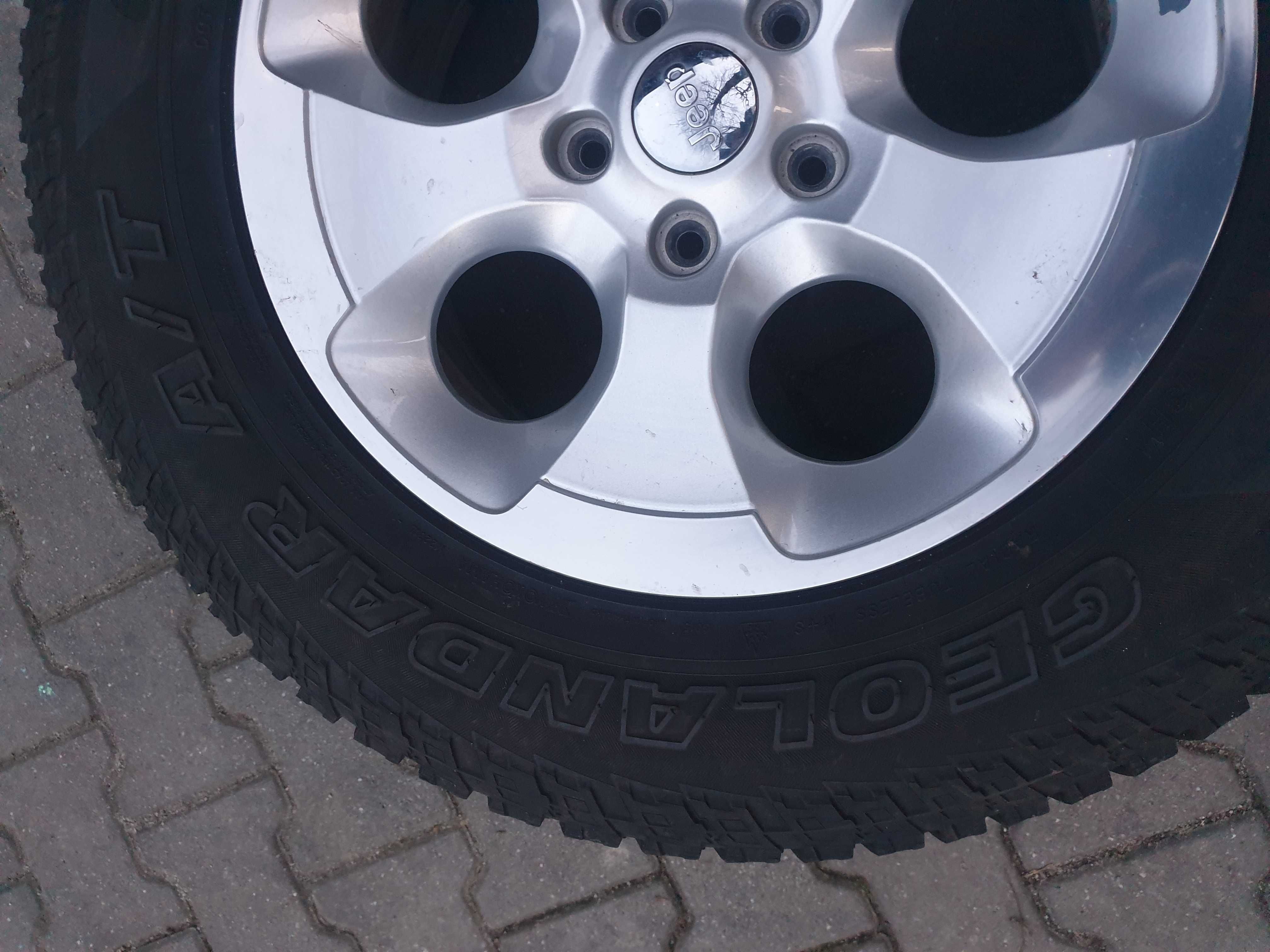 Alufelgi felgi koła Jeep Wrangler 18 cali opony a/t