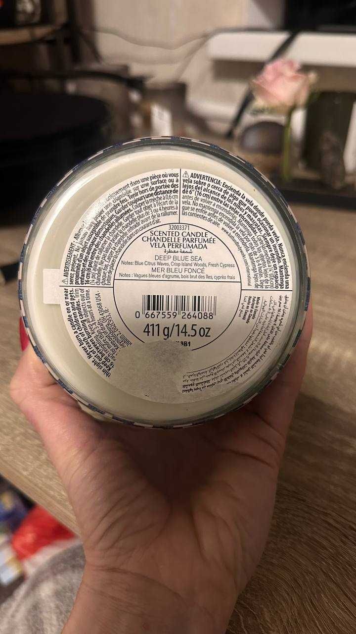 Свічка Bath & BodyWorks, аромосвічка, американська свічка