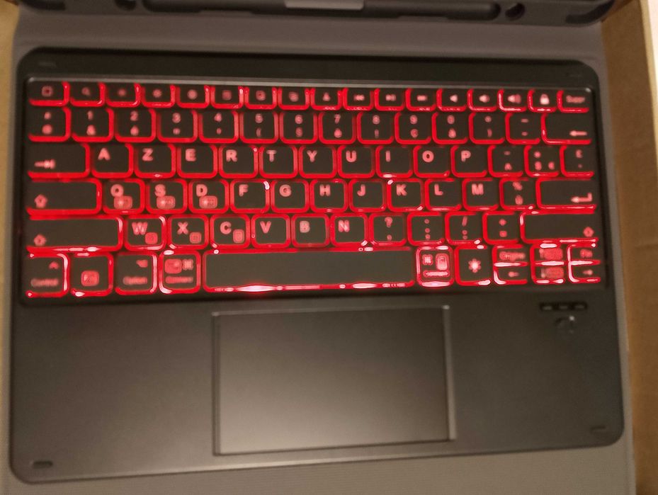 Etui + Keyboard do Apple Ipad pro 12,9"  Czarna ( azerty)