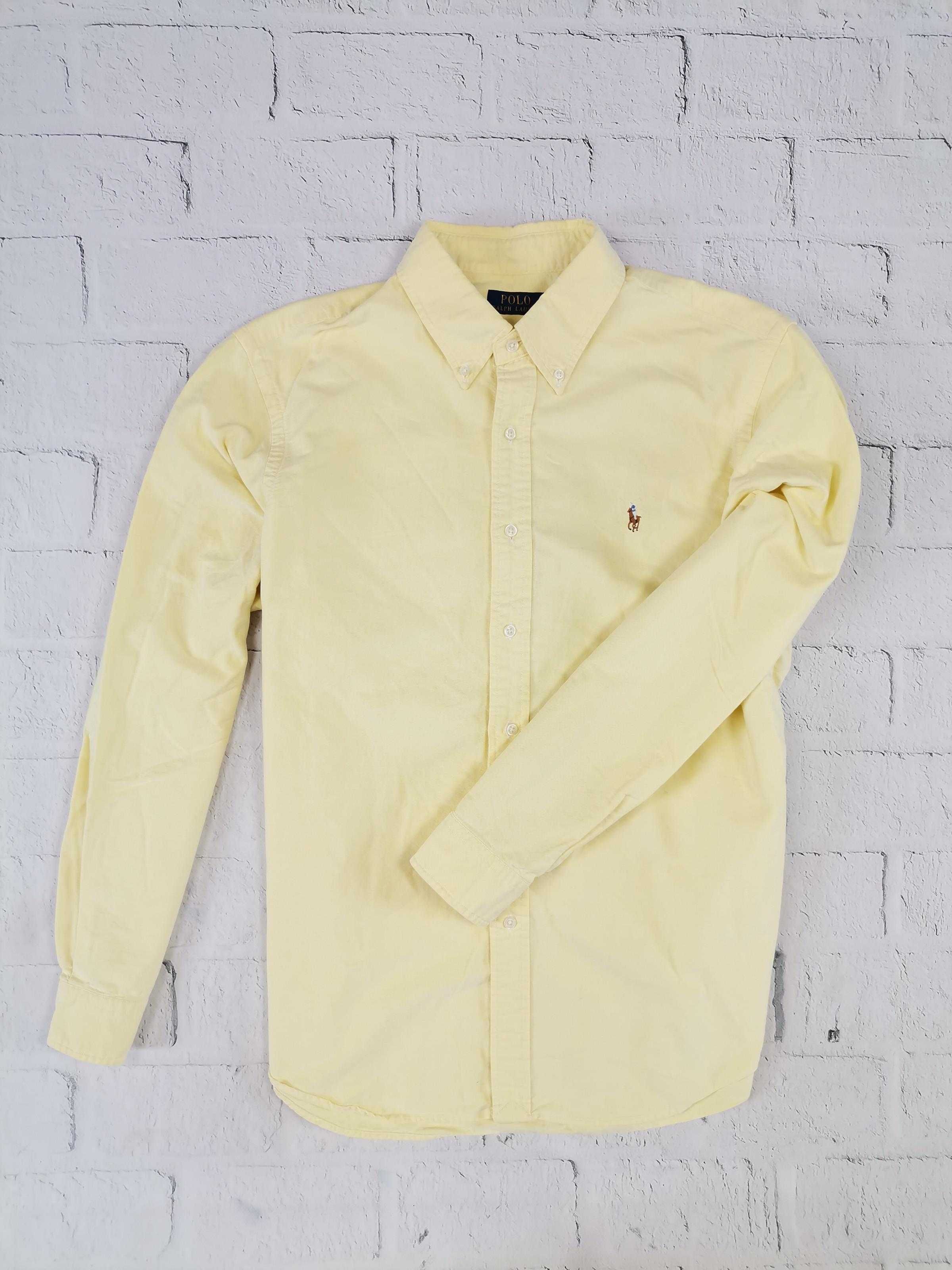 RALPH LAUREN Koszula Męska Down Oxford Yellow XL