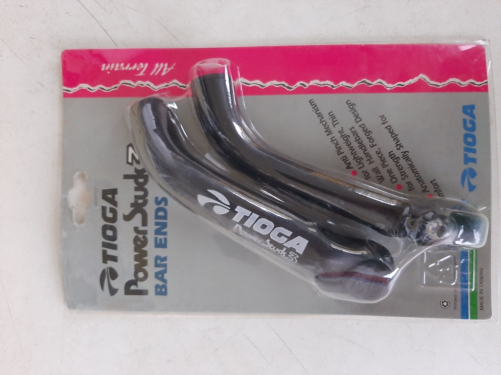 Punhos Bicicleta - Tioga Power Studs 3 Bar Ends